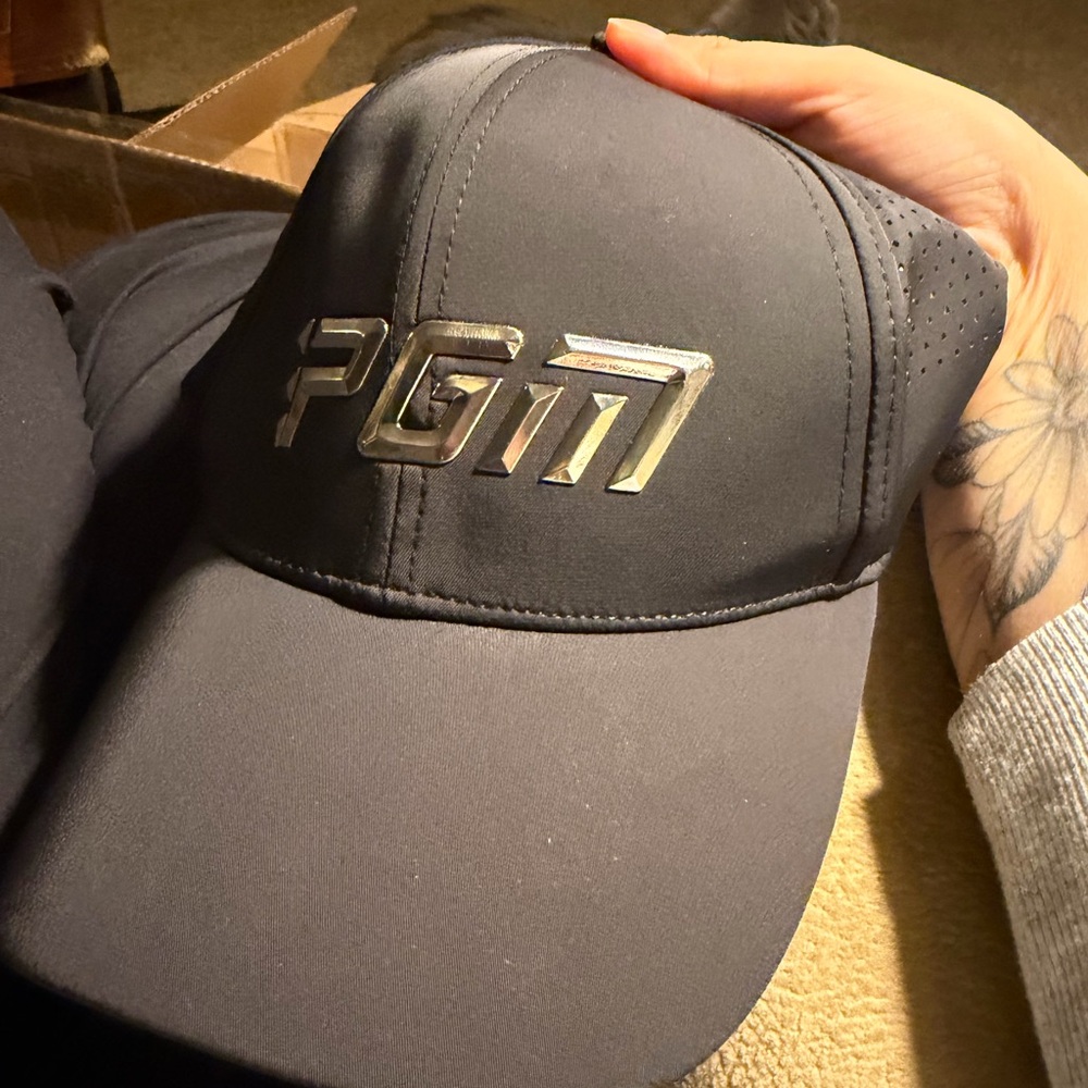 PGM black golf hat